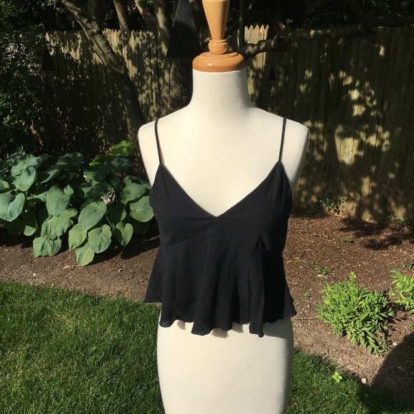 Urban Outfitters Kimchi Blue Black Camisole Top - Picture 1 of 2